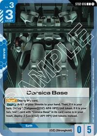 Corsica Base - Starter Deck 02: Wings of Advance - Gundam Card Game card