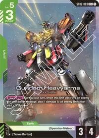Gundam Heavyarms (C+) - Starter Deck 02: Wings of Advance - Gundam Card Game card
