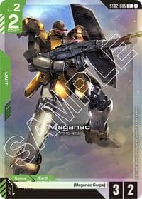 Maganac (C+) - Starter Deck 02: Wings of Advance - Gundam Card Game card