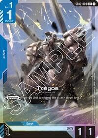 Tragos (C+) - Starter Deck 02: Wings of Advance - Gundam Card Game card
