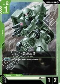 Zaku II - Starter Deck 03: Zeon's Rush - Gundam Card Game card