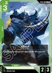 Gouf - Starter Deck 03: Zeon's Rush - Gundam Card Game card