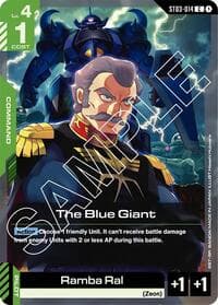 The Blue Giant - Starter Deck 03: Zeon's Rush - Gundam Card Game card