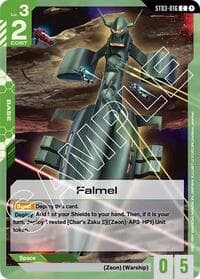 Falmel - Starter Deck 03: Zeon's Rush - Gundam Card Game card