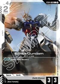 Strike Gundam - Starter Deck 04: SEED Strike - Gundam Card Game card