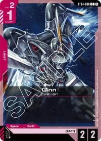 Ginn - Starter Deck 04: SEED Strike - Gundam Card Game card