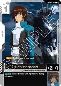 Kira Yamato - Starter Deck 04: SEED Strike - Gundam Card Game card