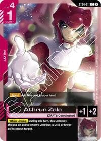 Athrun Zala - Starter Deck 04: SEED Strike - Gundam Card Game card