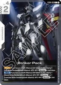 Striker Pack - Starter Deck 04: SEED Strike - Gundam Card Game card
