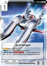 Archangel - Starter Deck 04: SEED Strike - Gundam Card Game card