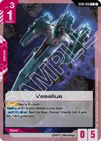 Vesalius - Starter Deck 04: SEED Strike - Gundam Card Game card