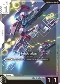 Moebius (C+) - Starter Deck 04: SEED Strike - Gundam Card Game card