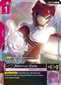 Athrun Zala (C+) - Starter Deck 04: SEED Strike - Gundam Card Game card