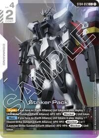 Striker Pack (C+) - Starter Deck 04: SEED Strike - Gundam Card Game card
