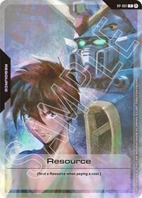 Resource (RP-001) (Edition Beta BANDAI TCG+ Store Trial Event) - Promotional Resource Tokens - Gundam Card Game card