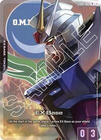 EX Base (EXBP-002) (Official Card Case Set 01) - Promotional EX Base Tokens - Gundam Card Game card