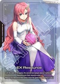 EX Resource (EXRP-002) (Official Card Case Set 01) - Promotional EX Resource Tokens - Gundam Card Game card