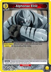 Alphonse Elric (001) - UE09ST: FULLMETAL ALCHEMIST Starter Deck - Union Arena card