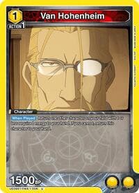 Van Hohenheim - UE09ST: FULLMETAL ALCHEMIST Starter Deck - Union Arena card