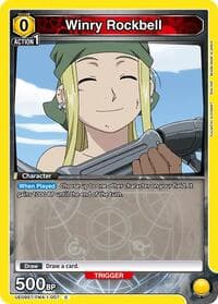 Winry Rockbell - UE09ST: FULLMETAL ALCHEMIST Starter Deck - Union Arena card