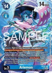 Ariemon (Alternate Art) - Cyber Eden - Digimon Card Game card