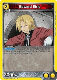 Edward Elric (102) - UE09ST: FULLMETAL ALCHEMIST Starter Deck - Union Arena card