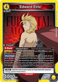 Edward Elric (103) - UE09ST: FULLMETAL ALCHEMIST Starter Deck - Union Arena card