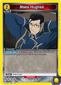 Maes Hughes - UE09ST: FULLMETAL ALCHEMIST Starter Deck - Union Arena card