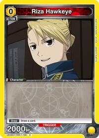 Riza Hawkeye - UE09ST: FULLMETAL ALCHEMIST Starter Deck - Union Arena card