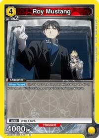 Roy Mustang (107) - UE09ST: FULLMETAL ALCHEMIST Starter Deck - Union Arena card