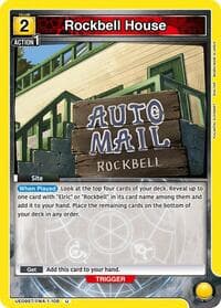 Rockbell House - UE09ST: FULLMETAL ALCHEMIST Starter Deck - Union Arena card