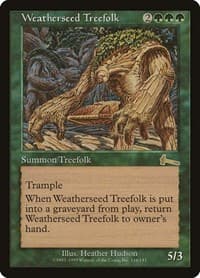 Weatherseed Treefolk - Urza's Legacy - Magic: The Gathering card