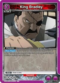 King Bradley - UE09ST: FULLMETAL ALCHEMIST Starter Deck - Union Arena card