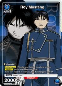 Roy Mustang (111) (R*) - UE09ST: FULLMETAL ALCHEMIST Starter Deck - Union Arena card