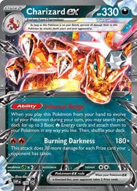 Charizard ex -196 - SV: Scarlet & Violet Promo Cards - Pokemon card