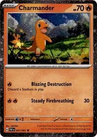 Charmander - 007/091 (Cosmos Holo) - Miscellaneous Cards & Products - Pokemon card