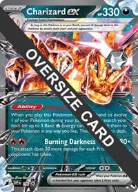 Charizard ex -196 - Jumbo Cards - Pokemon card