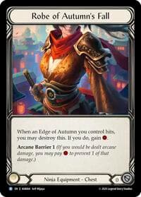 Robe of Autumn's Fall - Armory Deck: Ira - Flesh and Blood TCG card