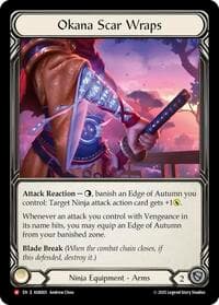 Okana Scar Wraps - Armory Deck: Ira - Flesh and Blood TCG card