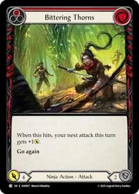 Bittering Thorns (Red) - Armory Deck: Ira - Flesh and Blood TCG card