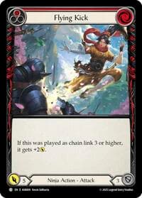 Flying Kick (Red) - Armory Deck: Ira - Flesh and Blood TCG card