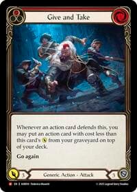 Give and Take - Armory Deck: Ira - Flesh and Blood TCG card