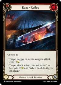 Razor Reflex (Red) - Armory Deck: Ira - Flesh and Blood TCG card
