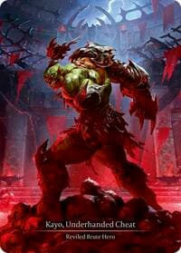 Kayo, Underhanded Cheat (Marvel) - Super Slam - Flesh and Blood TCG card