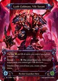 Lyath Goldmane, Vile Savant (Marvel) - Super Slam - Flesh and Blood TCG card