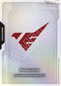 Resource (RP-020) (Asticassia School of Technology) - Promotional Resource Tokens - Gundam Card Game card
