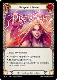Thespian Charm - Super Slam - Flesh and Blood TCG card