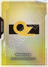 Resource (RP-016) (OZ) - Promotional Resource Tokens - Gundam Card Game card