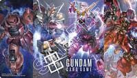 Gundam Card Game: First Combat (EVX-01) Playmat - Bandai Playmats - Playmats card