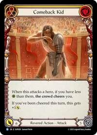 Comeback Kid (Yellow) - Super Slam - Flesh and Blood TCG card